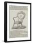 Chair Presented to the Prince of Wales-null-Framed Giclee Print