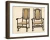 Chair, Property of P Macquoid; Chair, Property of Arthur S Cope-Shirley Charles Llewellyn Slocombe-Framed Giclee Print