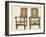 Chair, Property of P Macquoid; Chair, Property of Arthur S Cope-Shirley Charles Llewellyn Slocombe-Framed Giclee Print