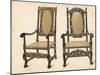 Chair, Property of P Macquoid; Chair, Property of Arthur S Cope-Shirley Charles Llewellyn Slocombe-Mounted Giclee Print