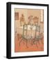 Chair Race, 2005-Kestutis Kasparavicius-Framed Giclee Print