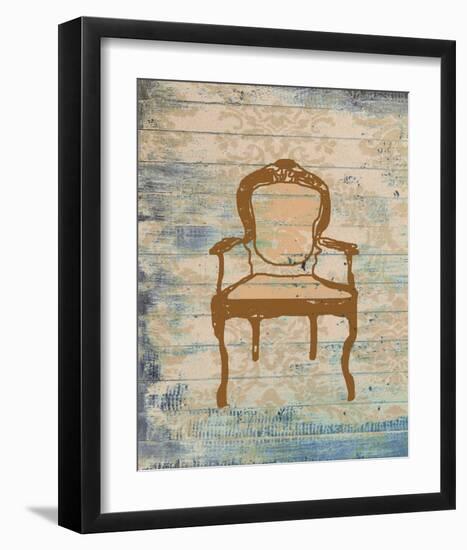 Chair VI-Irena Orlov-Framed Art Print