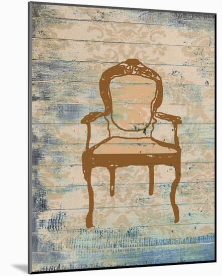 Chair VI-Irena Orlov-Mounted Art Print