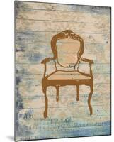 Chair VI-Irena Orlov-Mounted Art Print