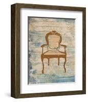 Chair VI-Irena Orlov-Framed Art Print