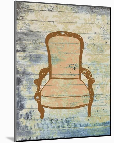 Chair VIII-Irena Orlov-Mounted Art Print