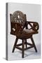 Chair with Armrests, 1900-1901-Alejandro De Riquer-Stretched Canvas