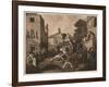 'Chairing the Members', Plate IV from 'The Humours of an Election', 1757-William Hogarth-Framed Giclee Print