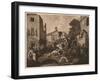 'Chairing the Members', Plate IV from 'The Humours of an Election', 1757-William Hogarth-Framed Giclee Print