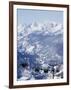 Chairlift Taking Skiers to the Back Bowls of Vail Ski Resort, Vail, Colorado, USA-Kober Christian-Framed Photographic Print