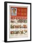 Chairman Mao's Opposition Compared to Diseases-null-Framed Art Print