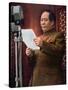 Chairman Mao Zedong Proclaiming the Founding of the People's Republic of China-Chinese Photographer-Stretched Canvas