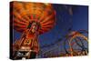 Chairoplane, Oktoberfest, Munich, Bavaria, Germany-Norbert Eisele-Hein-Stretched Canvas