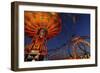 Chairoplane, Oktoberfest, Munich, Bavaria, Germany-Norbert Eisele-Hein-Framed Photographic Print