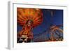 Chairoplane, Oktoberfest, Munich, Bavaria, Germany-Norbert Eisele-Hein-Framed Photographic Print