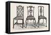 Chairs, 1754, UK-Thomas Chippendale-Framed Stretched Canvas