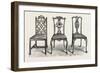 Chairs, 1754, UK-Thomas Chippendale-Framed Giclee Print