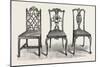 Chairs, 1754, UK-Thomas Chippendale-Mounted Giclee Print