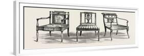 Chairs, 1793-1802-Thomas Sheraton-Framed Giclee Print