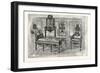 Chairs and Couch, Charles II., at Penshurst, UK-null-Framed Giclee Print