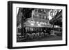 Chairs and tables in a restaurant at dawn, Cafe Du Trocadero, Paris, Ile-de-France, France-null-Framed Photographic Print