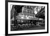 Chairs and tables in a restaurant at dawn, Cafe Du Trocadero, Paris, Ile-de-France, France-null-Framed Photographic Print