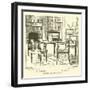 Chairs at Serampore-null-Framed Giclee Print