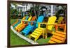 Chairs Color - Key West - Florida-Philippe Hugonnard-Framed Photographic Print