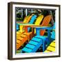 Chairs Color - Key West - Florida-Philippe Hugonnard-Framed Premium Photographic Print