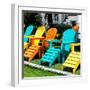 Chairs Color - Key West - Florida-Philippe Hugonnard-Framed Photographic Print