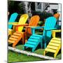 Chairs Color - Key West - Florida-Philippe Hugonnard-Mounted Photographic Print