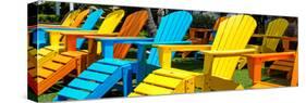 Chairs Color - Key West - Florida-Philippe Hugonnard-Stretched Canvas