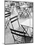 Chairs in Jardin du Luxembourg, Paris, France-Walter Bibikow-Mounted Photographic Print