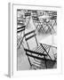 Chairs in Jardin du Luxembourg, Paris, France-Walter Bibikow-Framed Photographic Print