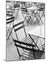 Chairs in Jardin du Luxembourg, Paris, France-Walter Bibikow-Mounted Photographic Print