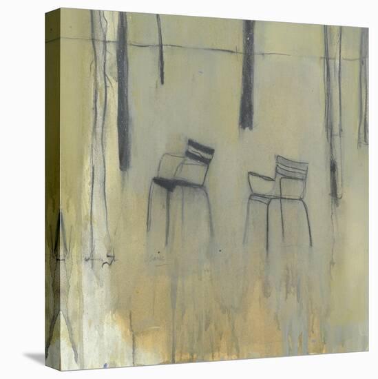 Chairs, Jardin des Tuileries, 2015-Michael G. Clark-Stretched Canvas