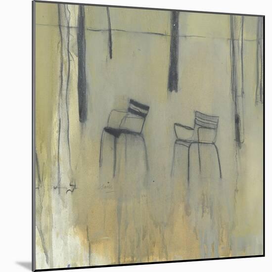 Chairs, Jardin des Tuileries, 2015-Michael G. Clark-Mounted Giclee Print