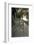Chairs on a deck at sunset-Natalie Tepper-Framed Photo