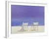 Chairs on the Beach, 1995-Lincoln Seligman-Framed Giclee Print