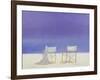 Chairs on the Beach, 1995-Lincoln Seligman-Framed Giclee Print