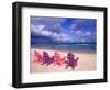 Chairs on the Beach-Bill Bachmann-Framed Photographic Print