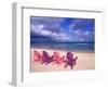 Chairs on the Beach-Bill Bachmann-Framed Photographic Print