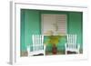 Chairs on the Porch of a House, Vinales, Pinar Del Rio Province, Cuba-Jon Arnold-Framed Photographic Print