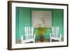 Chairs on the Porch of a House, Vinales, Pinar Del Rio Province, Cuba-Jon Arnold-Framed Photographic Print