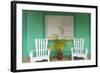 Chairs on the Porch of a House, Vinales, Pinar Del Rio Province, Cuba-Jon Arnold-Framed Photographic Print