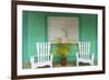 Chairs on the Porch of a House, Vinales, Pinar Del Rio Province, Cuba-Jon Arnold-Framed Photographic Print