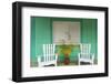 Chairs on the Porch of a House, Vinales, Pinar Del Rio Province, Cuba-Jon Arnold-Framed Photographic Print