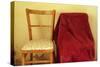 Chairs-Den Reader-Stretched Canvas