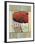 Chaise de Plage I-Elizabeth Medley-Framed Art Print