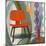 Chaise Orange-Bruno Pozzo-Mounted Art Print